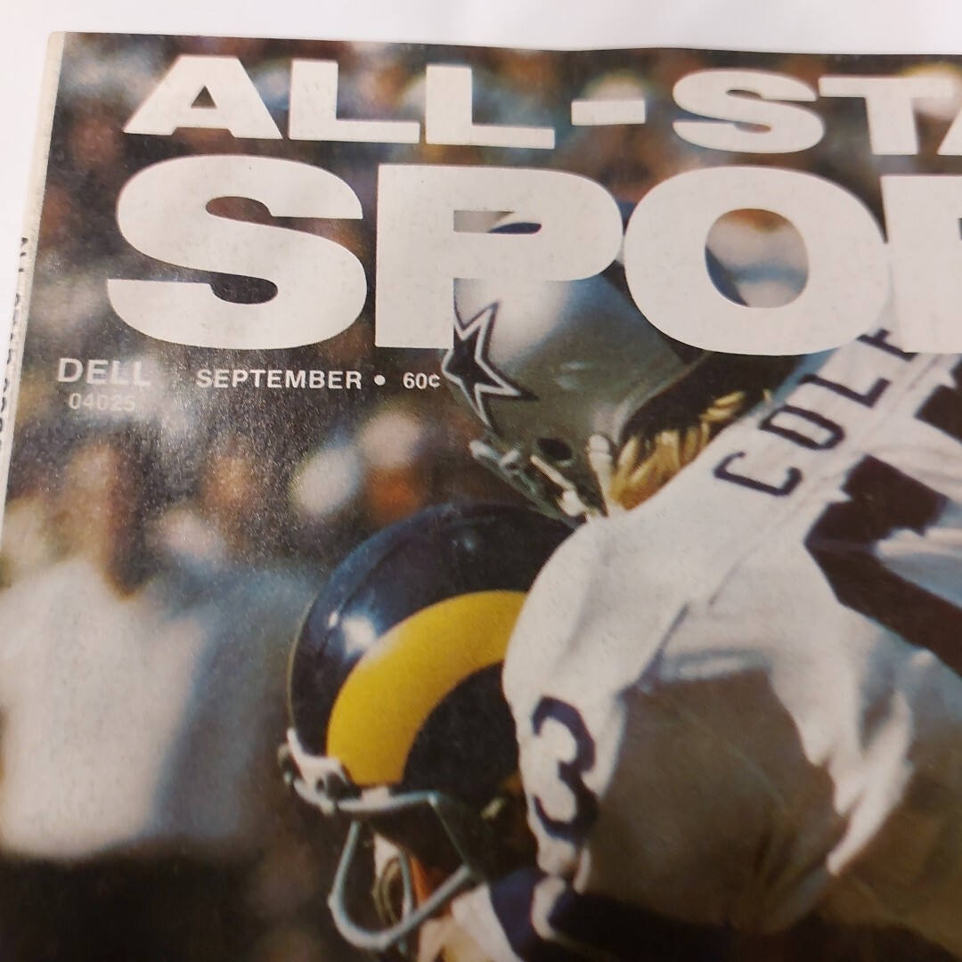 1974 AllStar Sports Football magazine Los Angeles Rams Dallas Cowboys