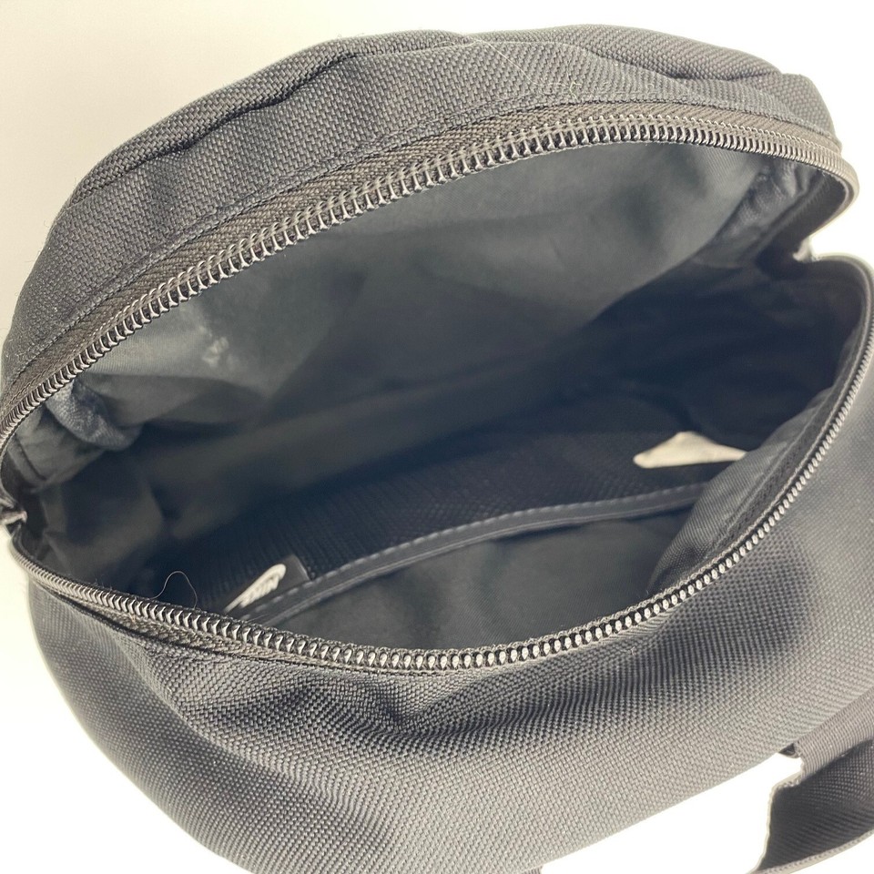 Nike Mini Backpack Purse Black & White CA05553 Boys Girls Swoosh Zip Pockets eBay
