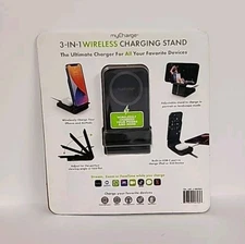 MyCharge 3-in-1 15W Fast Charge Wireless Charging Stand 