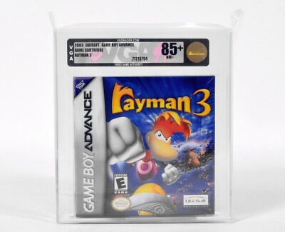 Nintendo Game Boy Advance,Rayman 3,VGA Gold 85+ NM+
