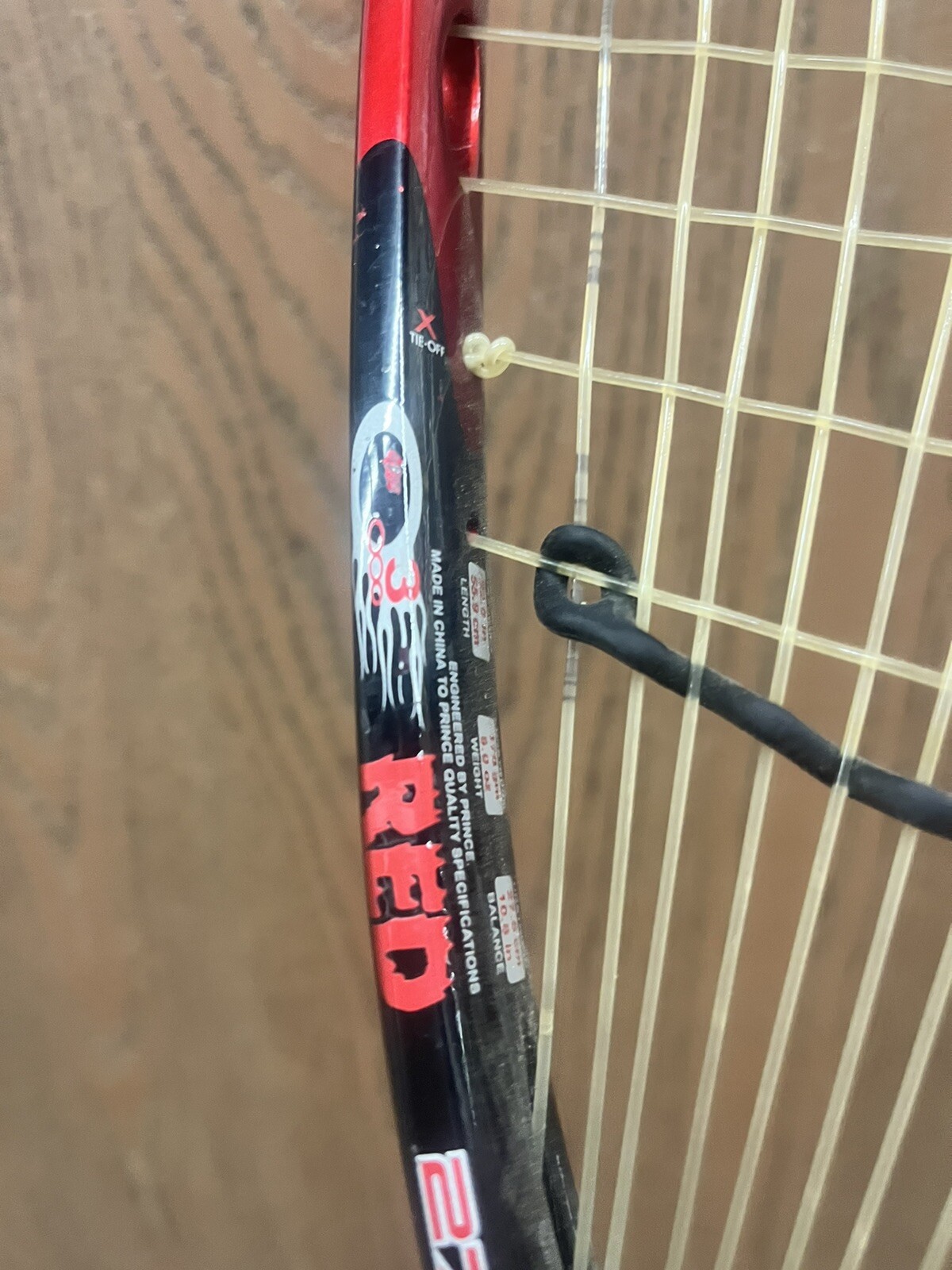 Ektelon O3 Red 2700 Racquetball Racquet 170g Titanium Tungsten Carbon