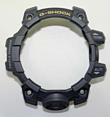 Original Casio Schwarze Blende Gelb Text 10531541 für G-Shock GWG-1000DC-1A