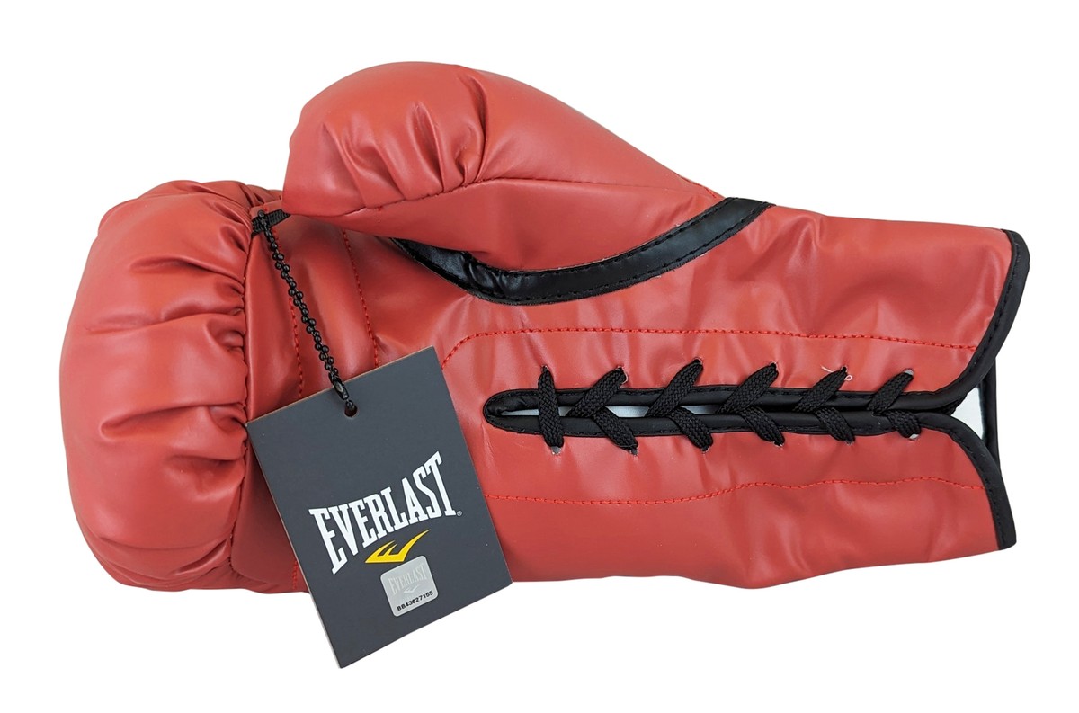 Lennox Lewis Authentic Signed Red Right Hand Everlast Boxing