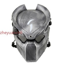 Alien vs Predator Cosplay Mask Halloween Party Costume Prop Full Mask With Light