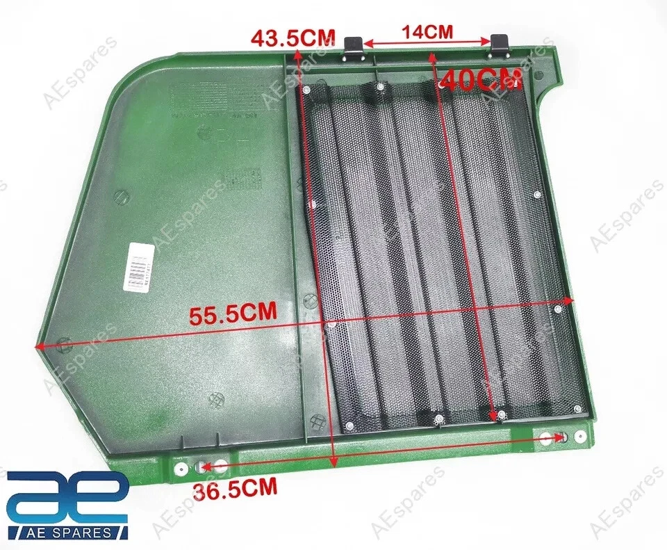 Compatível com grelha genuína John Deere + tela lateral + farol RE209912 + RE180246 + RE2691110 - Imagem 3 de 3