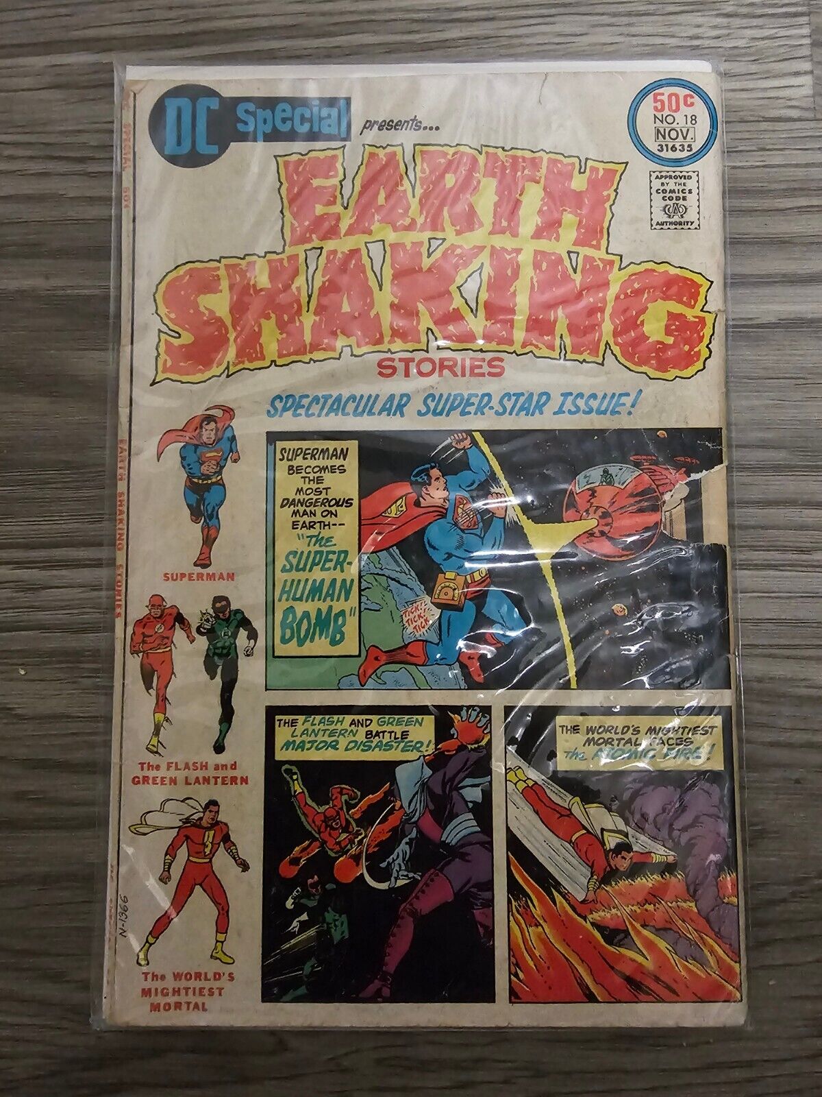 DC Special Presents Earth Shaking Stories #18 (1975) Vintage DC Comics VG