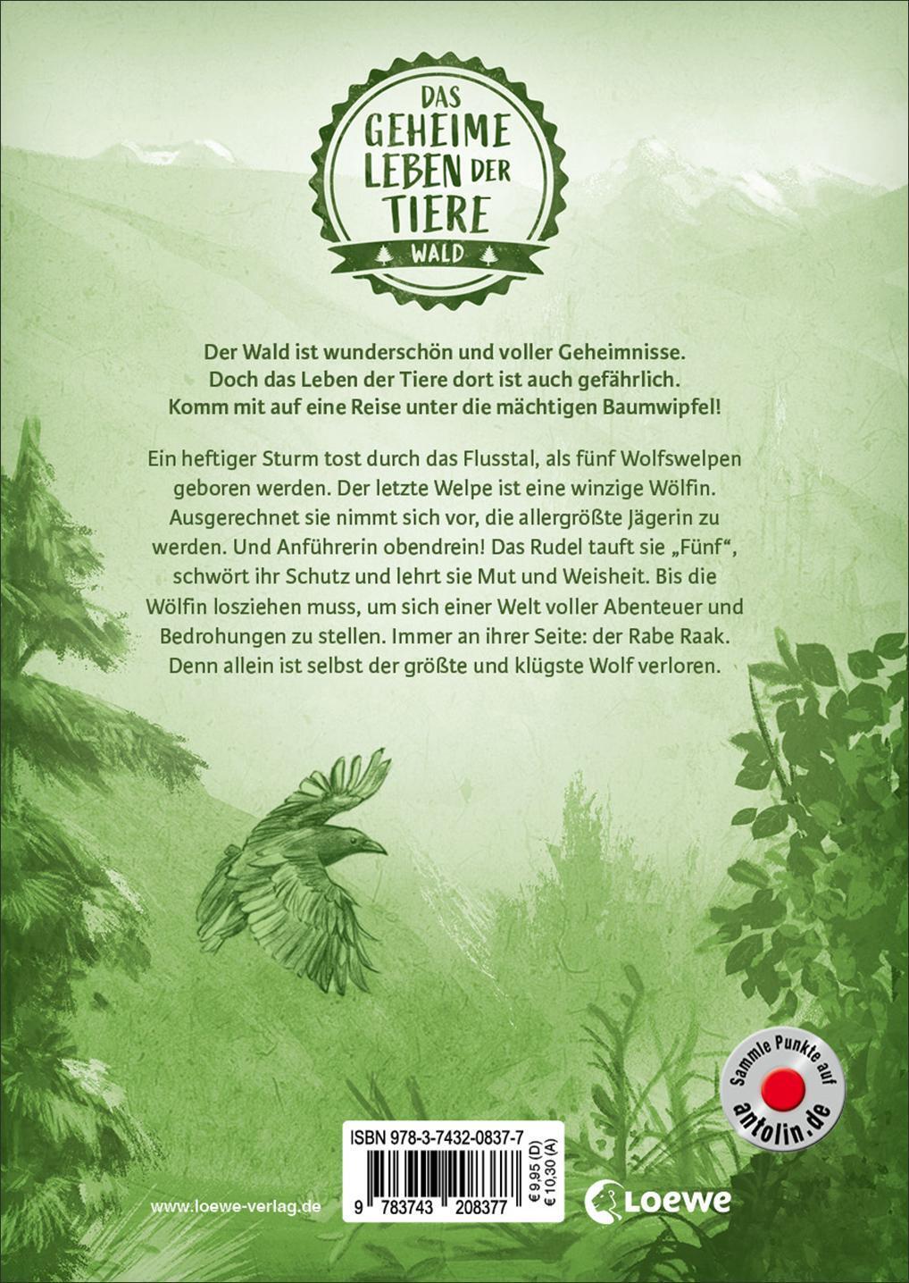 Thumbnail - Das Geheime Leben Der Tiere (wald, Band 1) - Die Weiße Wölfin |
