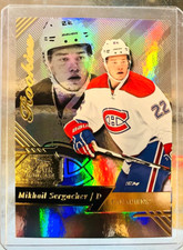 2016-17 FLEER SHOWCASE HOCKEY FLAIR SHOWCASE ROOKIE MIKHAIL SERGACHEV LIGHTNING