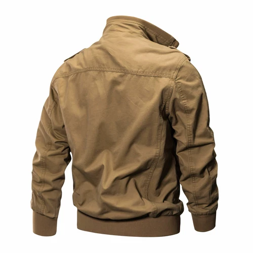 Herren MA-1 Bomberjacke Pilot Fliegermäntel Militär Cargo Jacke Jacken für Mann - Bild 14 von 26
