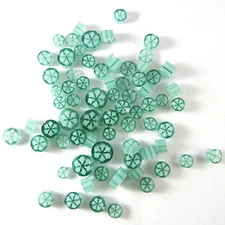 Clematis Murrine 9101-96 Millefiori COE 96 Glacial Art Glass Fusing Supplies
