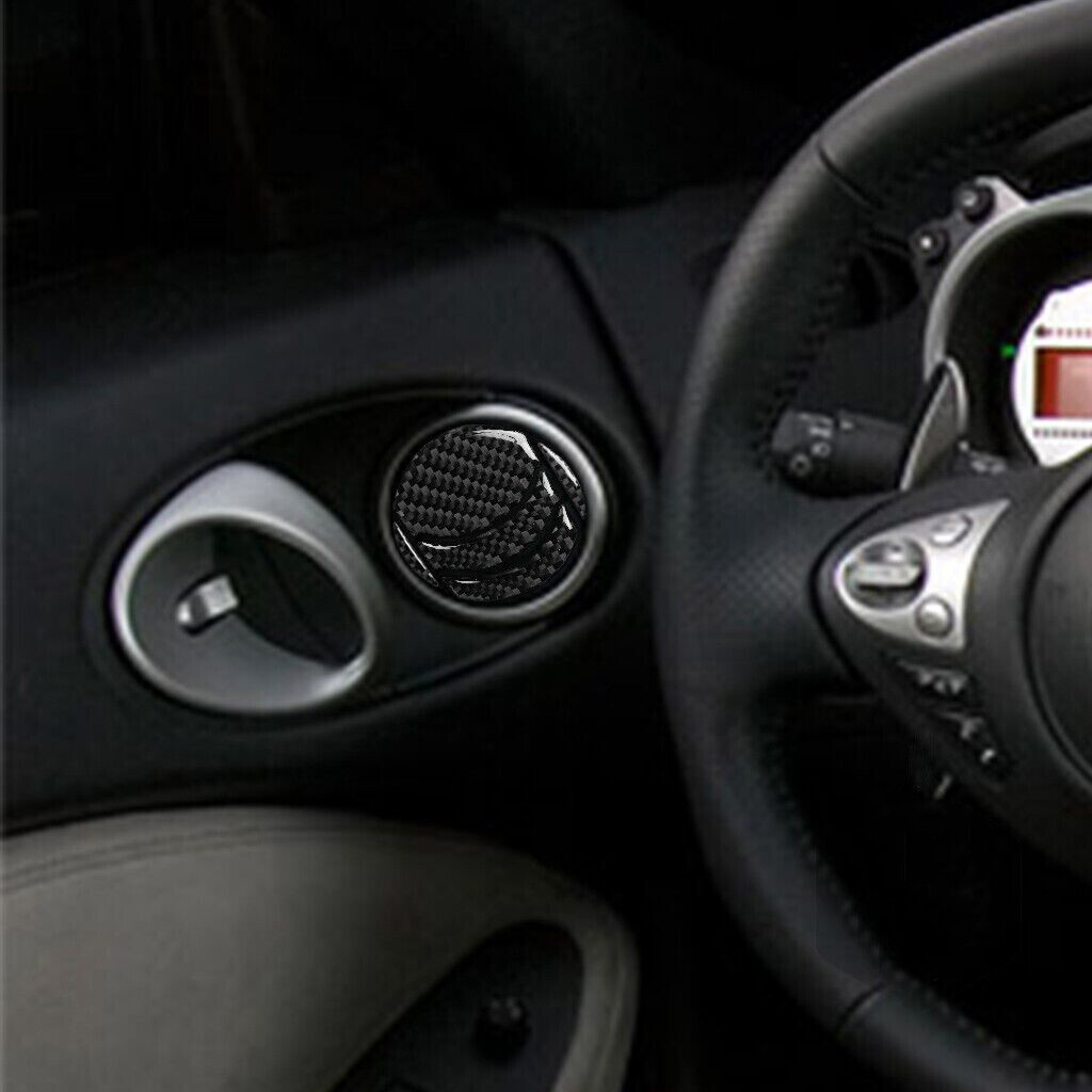 Auto Accessoires Koolstofvezel Dashboard Snelheidsmeter Cover Trim Car