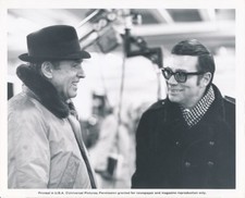 BURT LANCASTER ROSS HUNTER Vintage '69 AIRPORT CANDID Studio Set Universal Photo