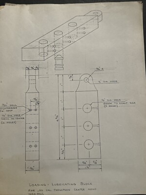 .50 Thompson Center Arms Maxi Ball Loading, Lubricating Block Diagram