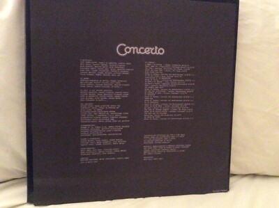 洋楽 ANGELO BRANDUARDI CONCERTO Angelo Branduardi - Concerto (Live) (M-) | eBay