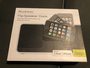 brookstone flip speaker dock