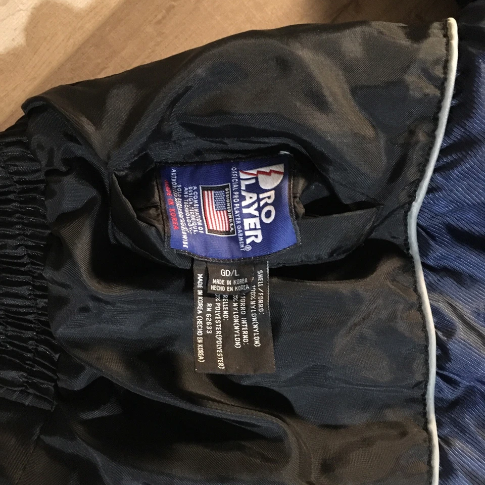  Vintage Pro Player Cowboys Reversible Jacket Sz: L - Image 3 of 4