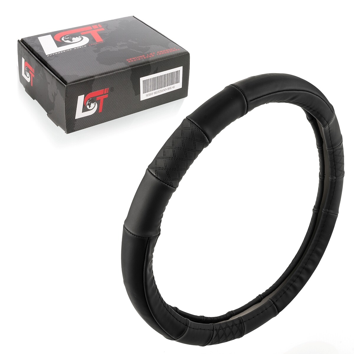 Steering Wheel Cover Ø 38x9 cm Anthracite for Audi TT 8J 8N FV