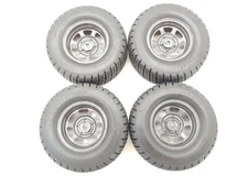 NEW 4x Traxxas Slash Modified Late Model 1/10 SCT Hoosier Dirt Oval Tires Wheels