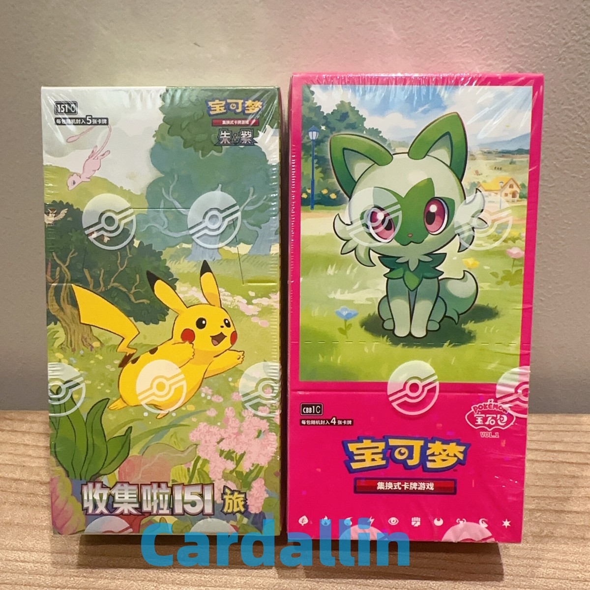 IN STOCK 2025 Pokemon Chinese TCG Card 151 Slim Booster Box IN STOCK 2025 Pokemon Chinese TCG Card 151 Slim Booster Box
