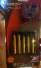 1Pc Halloween Fluorescent Funny Makeup Temporary Makeup Sticks