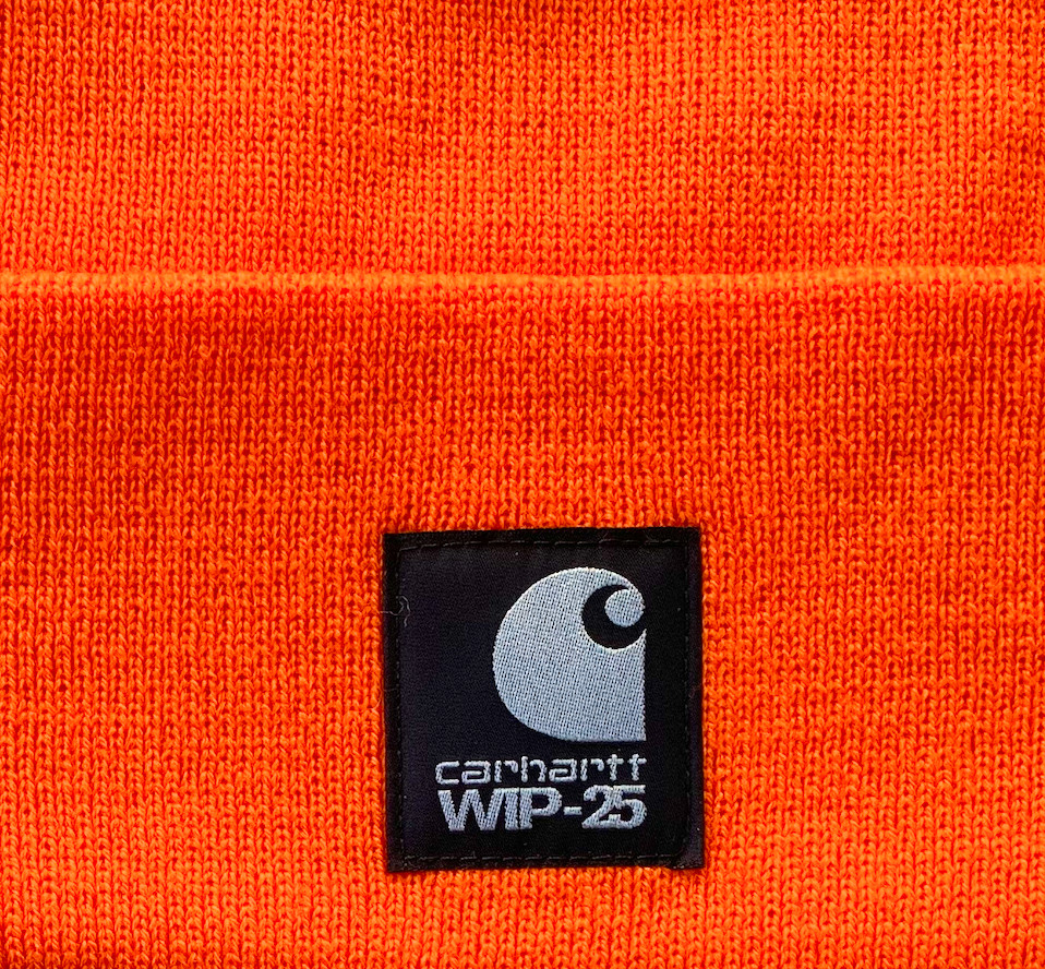 CARHARTT WIP ACRYLIC WATCH HAT XXV Carhartt Orange image 2