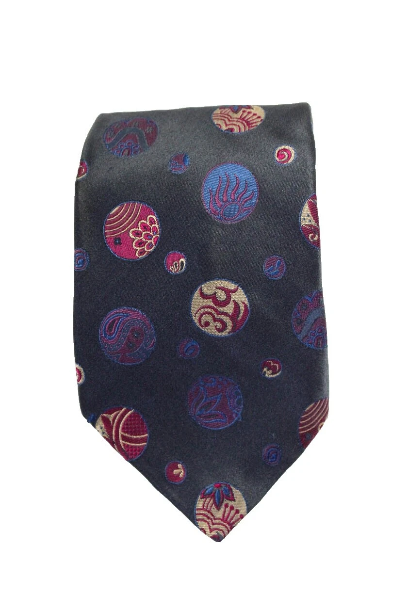 Guy Laroche Negro 100% Seda Corbatas para Hombre