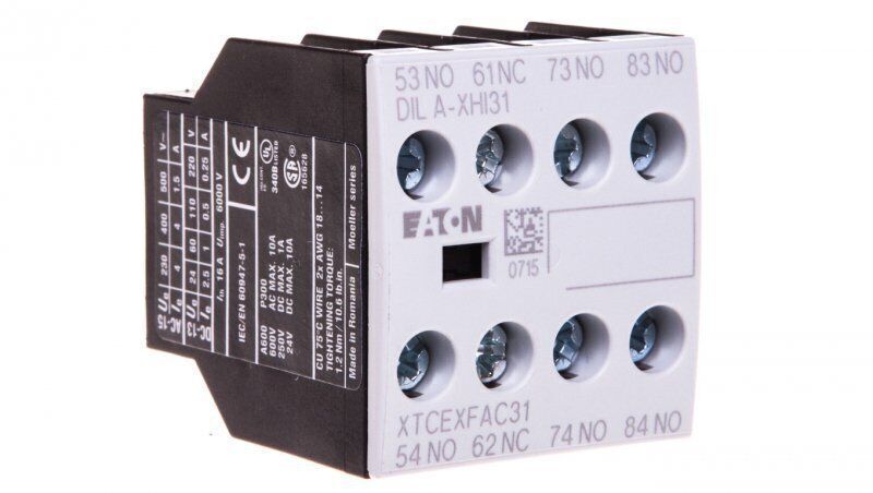 Hilfskontakt 3z 1r Frontmontage Dila-xhi31 276427