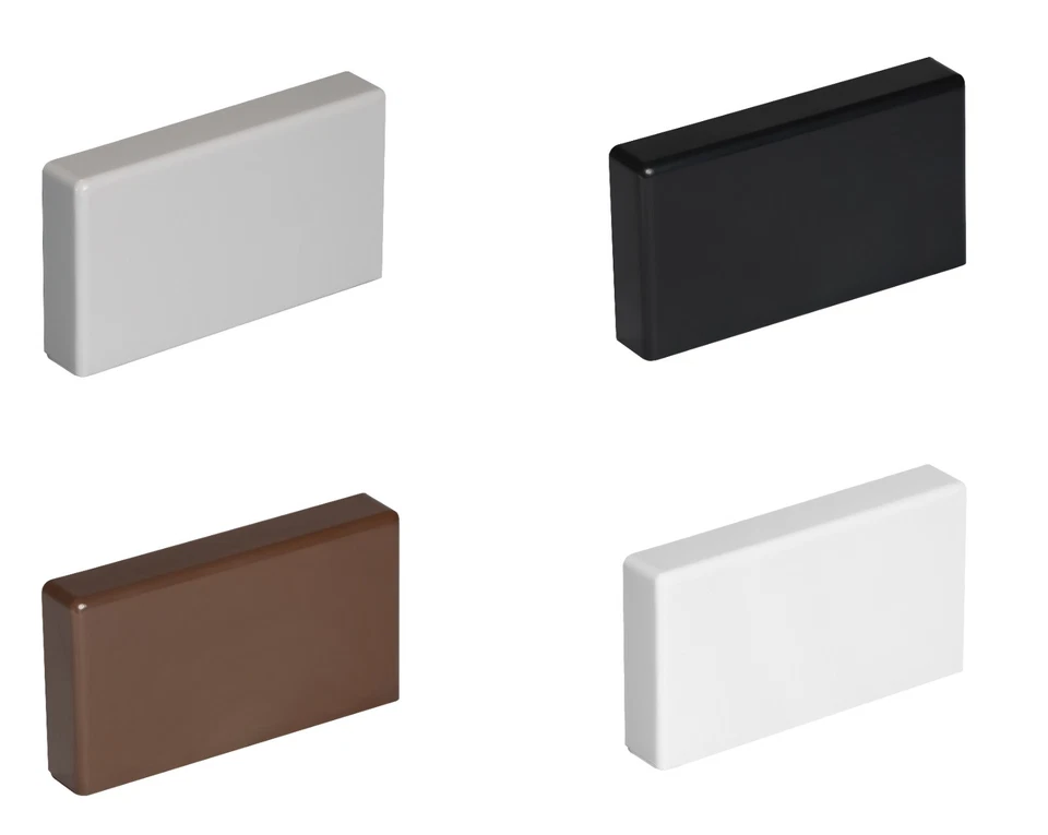 KOMIB - Endstück 90 x 60mm Kabelkanal Endkappe verschiedene Farben - Bild 1 von 1
