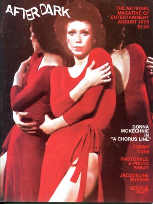 AFTER DARK THE NATIONAL MAGAZINE OF ENTERTAINT 8/1975: COVER: A CHORUS LINE