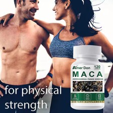 Organic Maca 120 Capsules - Peruvian Naturals...