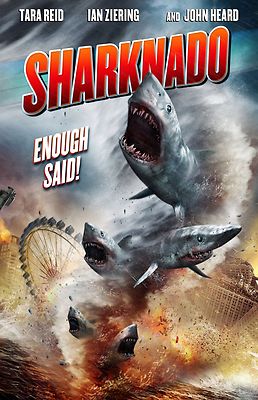 Sharknado movie poster 11 x 17 inches Tara Reid, Ian Ziering