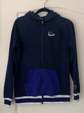 NIKE Air Jordan ZIP UP HOODIES Sweatshirt Jacket Youth XL Navy Blue GUC