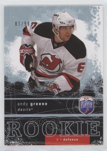 2007-08 Upper Deck Be a Player /99 Andy Greene #262 Rookie RC - Picture 1 of 3