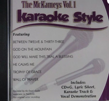 The McKameys Vol 1 Karaoke Style CD G Daywind 6 Songs Brand New Factory-Sealed