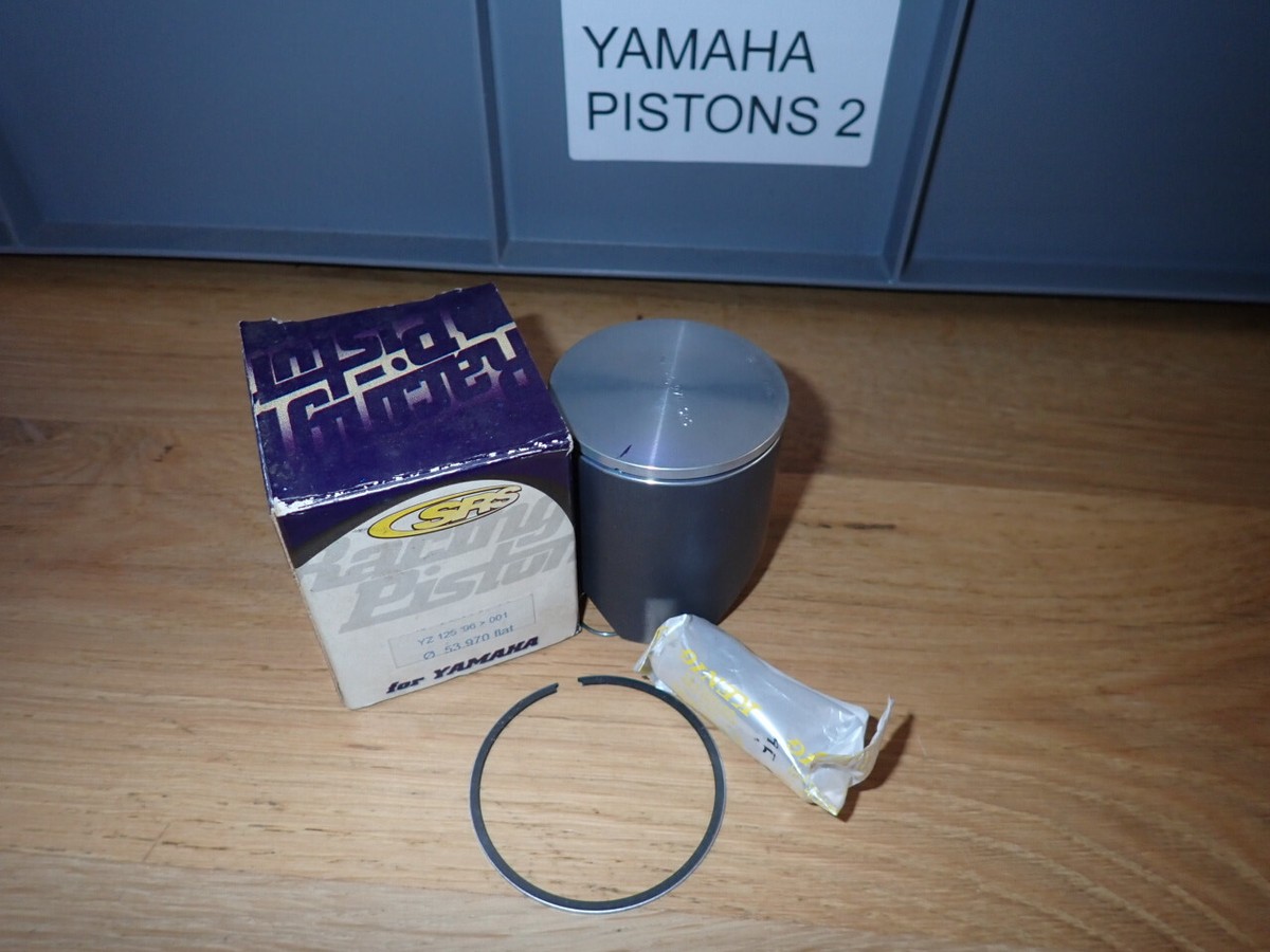 SRS Racing Piston Yamaha YZ125 1996-2001 53.970MM Flat Top | eBay