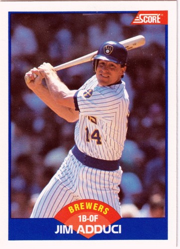 1989 Score Baseball #501- Pick Your Cards! Complete Your Set! - Picture 89 of 123