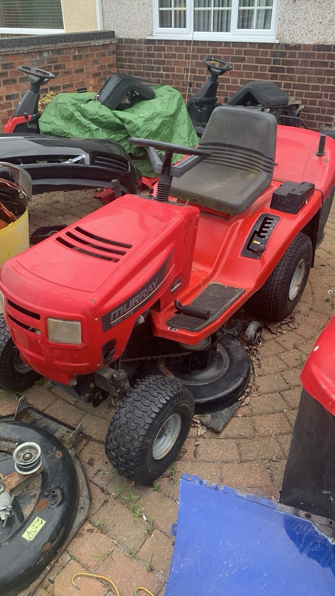 Mud Murray Mowers Murray 125/96 Ride On Lawn Mower Twin Deck Cutter UK