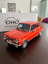 Simca 1100 TI Orange 1/18 – Otto Ottomobile, Neuve Sous Boîte