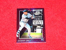 BRANDON LOWE RAYS 2019 PANINI CONTENDERS OPTIC PURPLE MOJO RC #24 40/75 (B-4427)