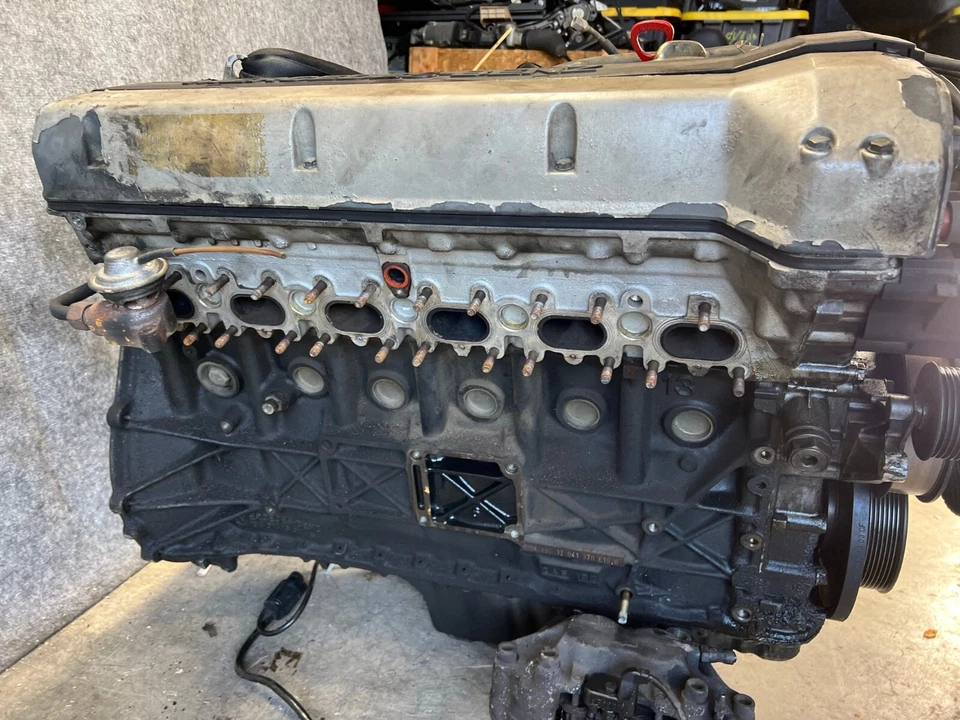 Conjunto de motor 1991-1993 Mercedes W140 300se 300e 3,0 l 237 k OEM Foto 4 de 4