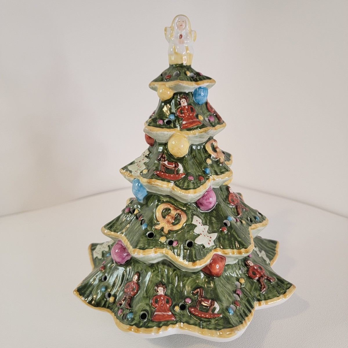 Villeroy & Boch Ceramic Christmas Tree Tannenbaum Sapin de Noel
