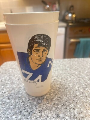1973 7-11 Slurpee Cups BOB LILLY DALLAS COWBOYS Seven Eleven NFL ...