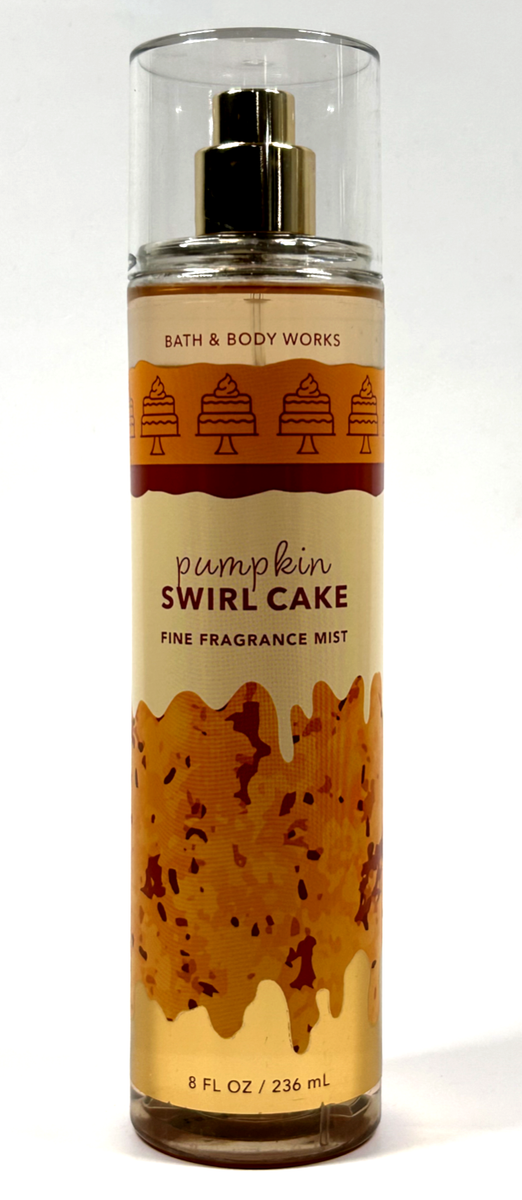 NEW BATH BODY WORKS PUMPKIN SWIRL CAKE FINE FRAGRANCE MIST