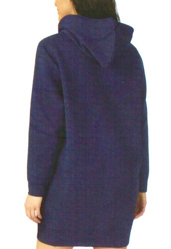 Fila Women's Hoodie Sweatshirt Long Sleeve Dress With Kangaroo Pocket Size S, M - Picture 7 of 7