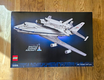 LEGO Icons Shuttle Carrier Aircraft NASA Set 10360 (2417 Teile) 18+