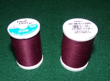 Dual Duty All Purpose Polyester Thread, 250 yards, Maroon (2980)