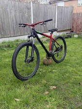 {CARRERA HELLCAT} ‘27.5’ HEAVILY UPGRADED {BLACK} {GREEN} {RED} BIKE OFF-ROAD ON