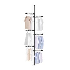 Hershii Garment Clothes Rack Coat Tree Clothing Drying Hanging Holder Organiz...