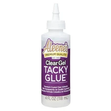 Aleenes Clear Tacky All Purpose Glue Bonding Gel 4oz for crafts