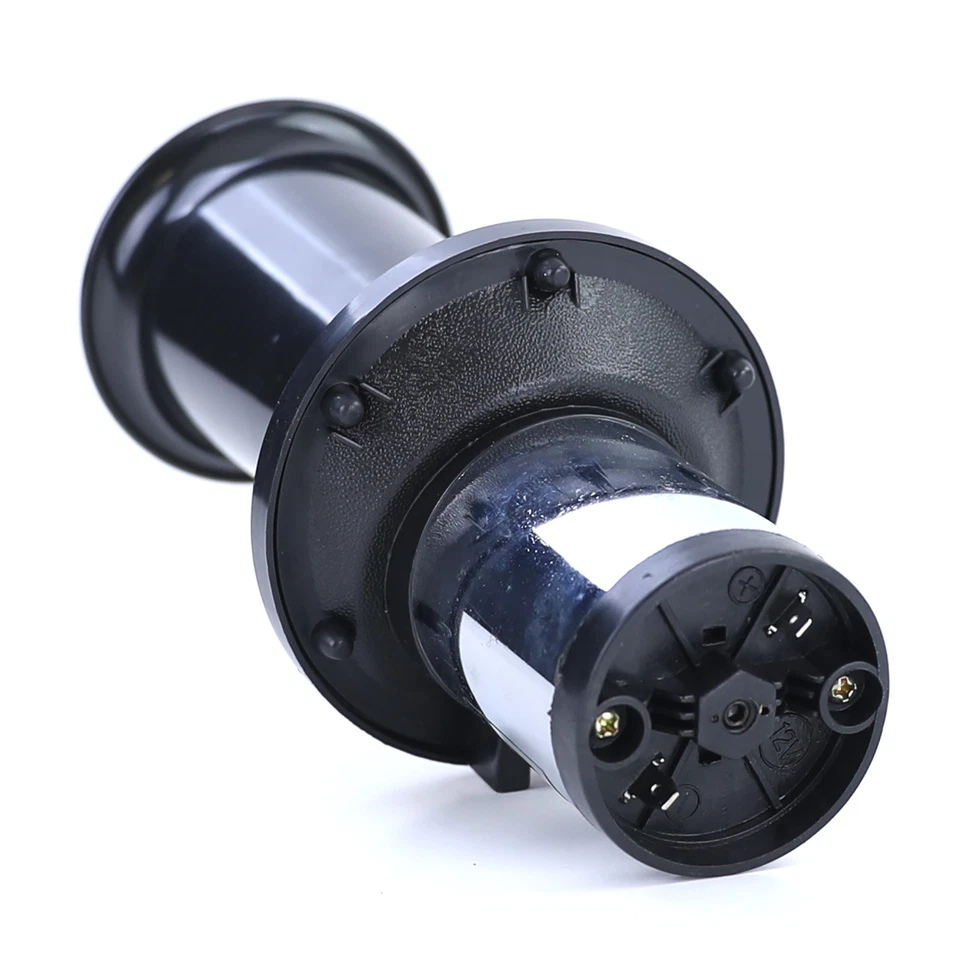 Retro Hupe Fanfare mit Oldtimer Klang Sound Universal Schwarz 12V - Bild 2 von 4